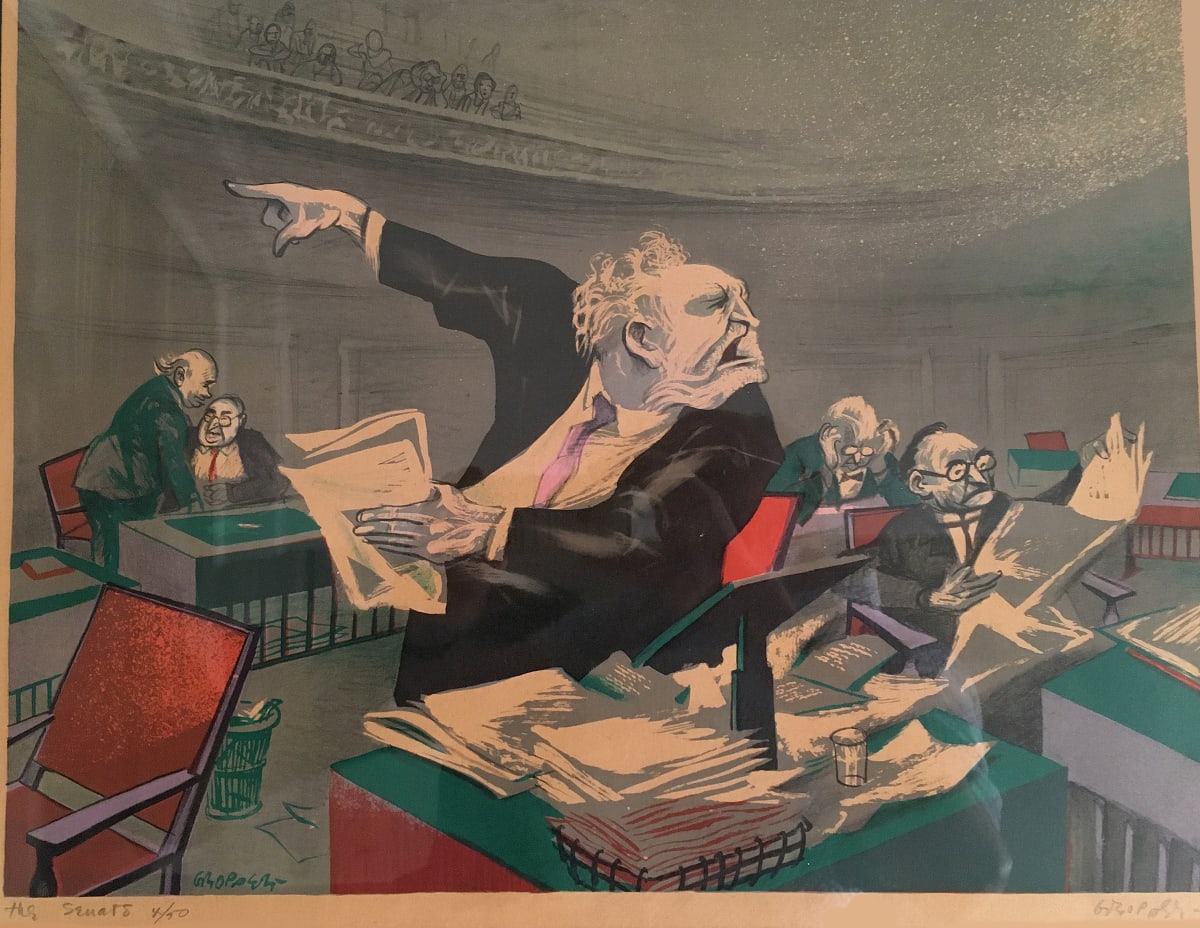 The Senator by William Gropper, Image 2.