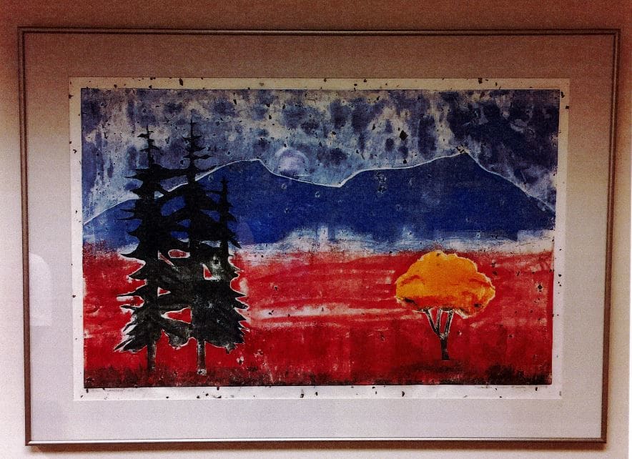 Blue Mountain #2 by Pamela Wedd Brown, Image 1.