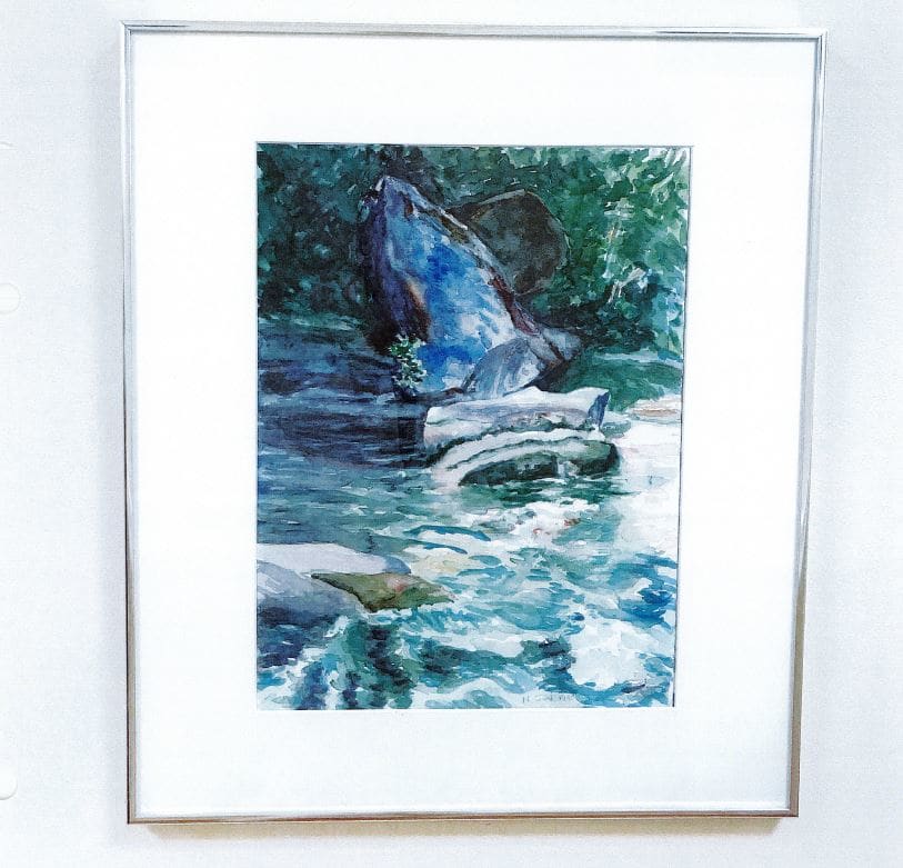 Water Rushing by Nancy Clark, Image 1.