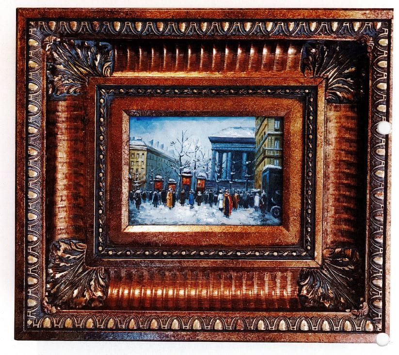 City Snowscape, Image 1.