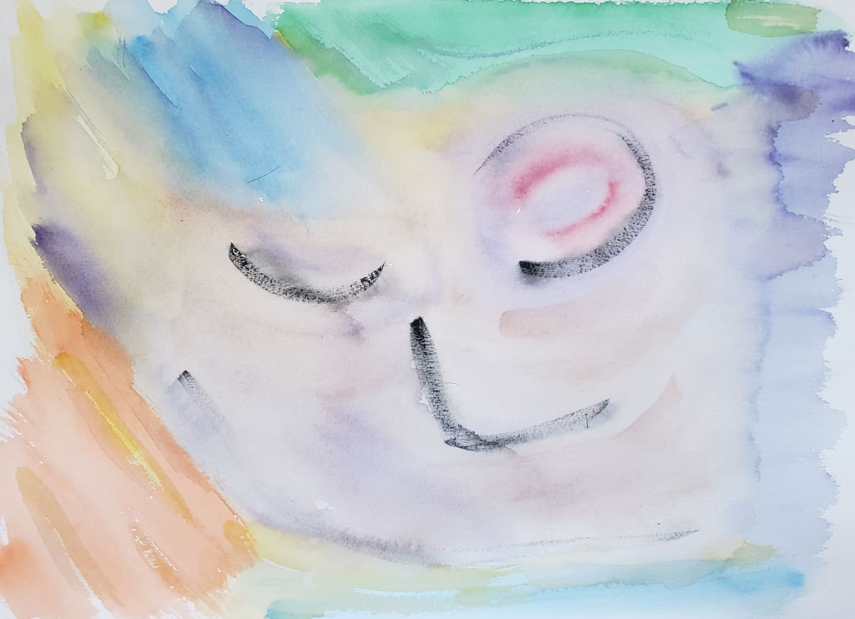 Baby  Image: Watercolor and acrylic on paper