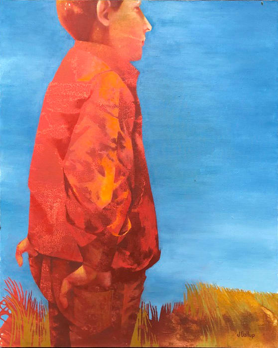 Acrylic on Canvas by Janet Gallup 