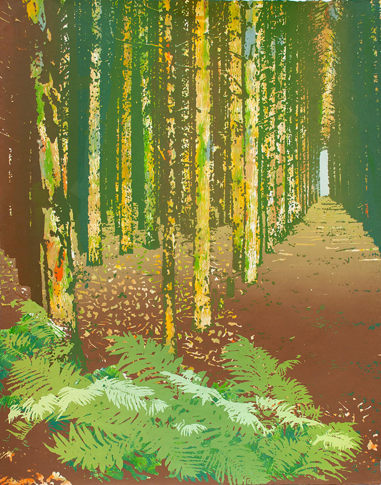 Through the Woods (Middle) by Hannah B for Janet Gallup 