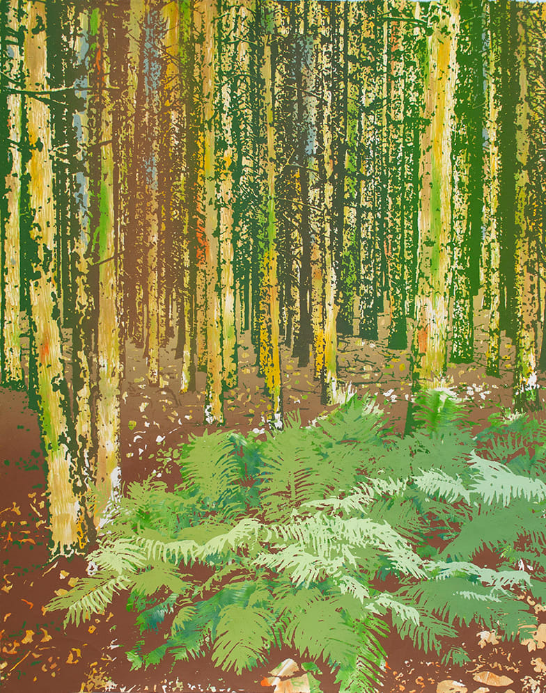 Through The Woods (Right) by Hannah B for Janet Gallup 