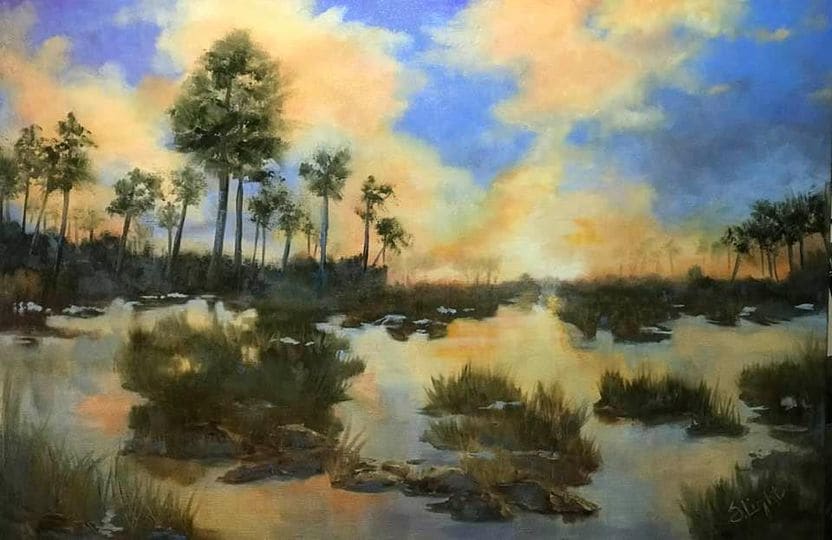 Untouched Wilderness by Shirley  Light  Image: Untouched Wilderness 24x30 oil on canvas