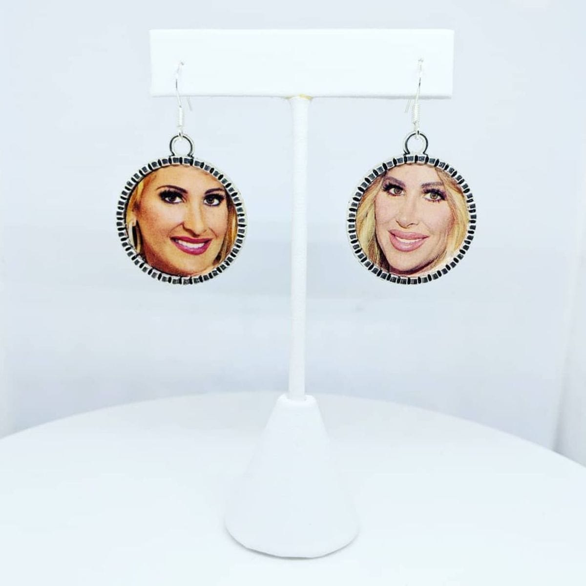 Two Faced (earrings) by Laura Collins 