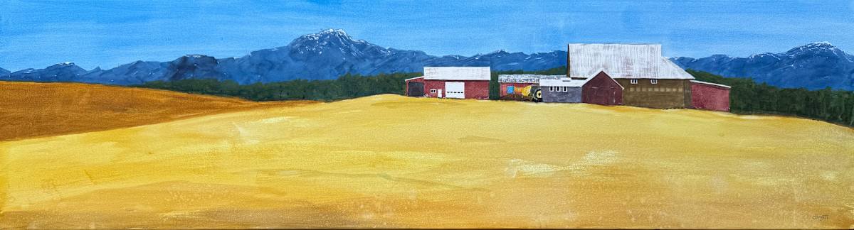 High Valley Harvest by David G. Hyatt, Image 1.