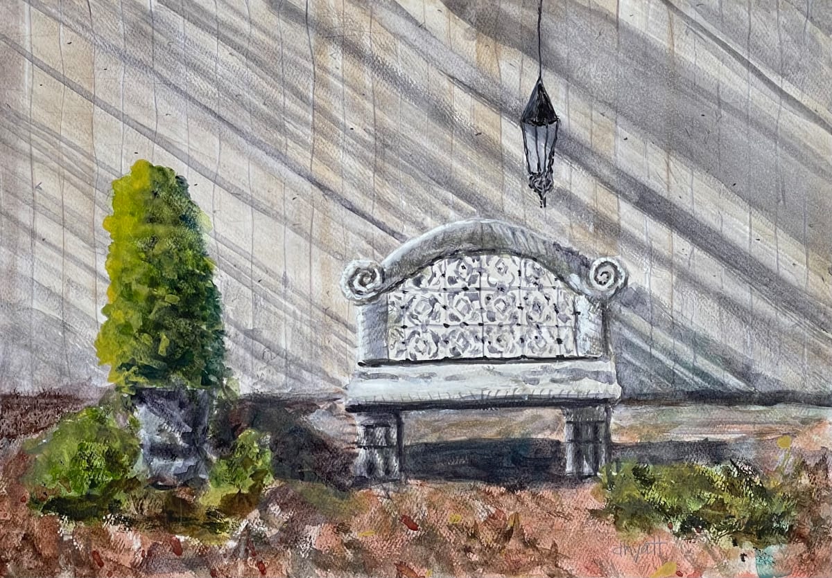 Bench at Stone Chapel by David G. Hyatt, Image 10.