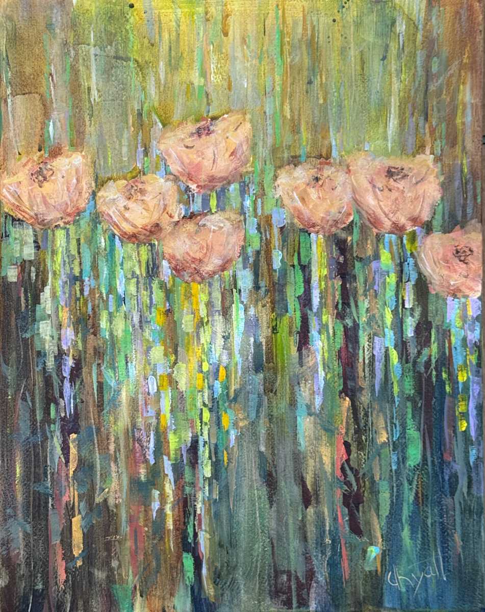 Peachy Spring by David G. Hyatt 