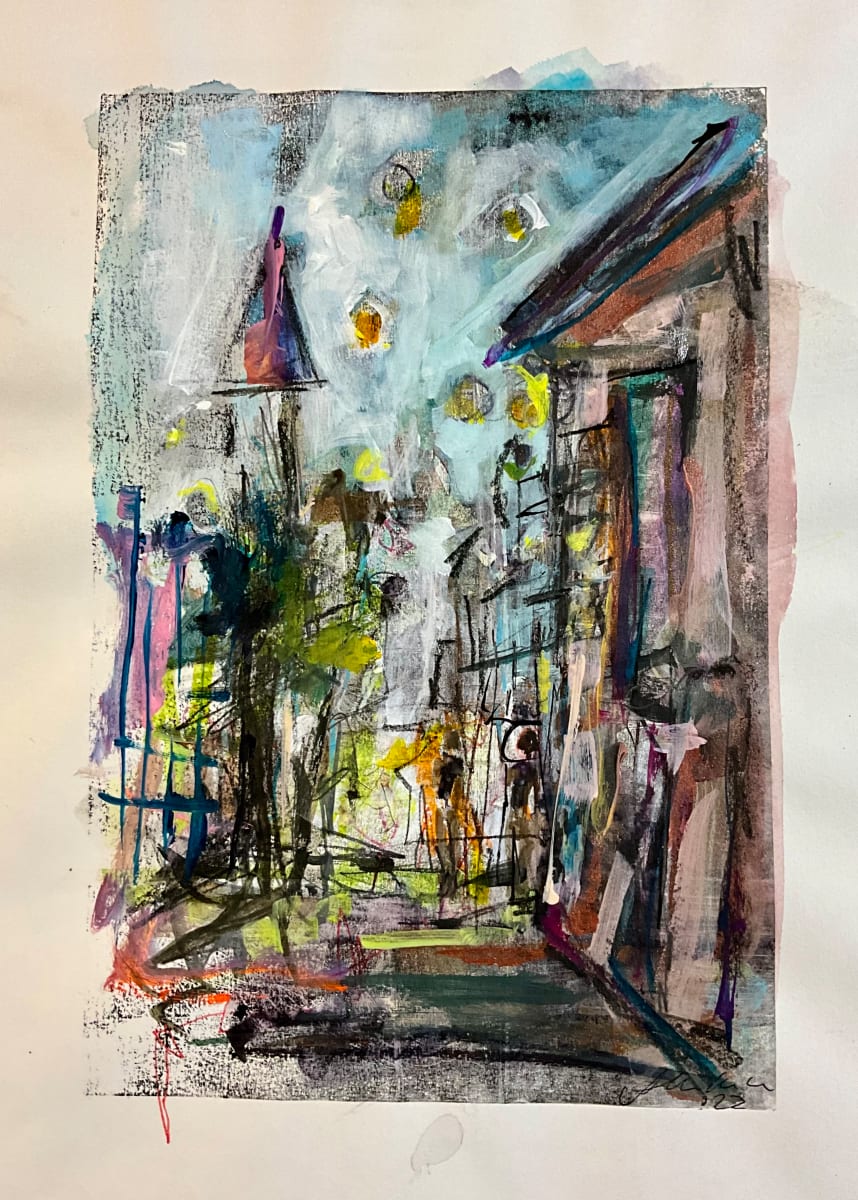 Srteet Sketch by Andrea Kostyal 