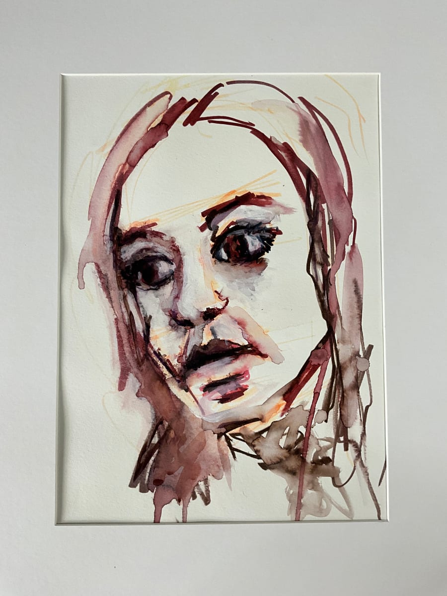 Portrait Sketch by Andrea Kostyal 