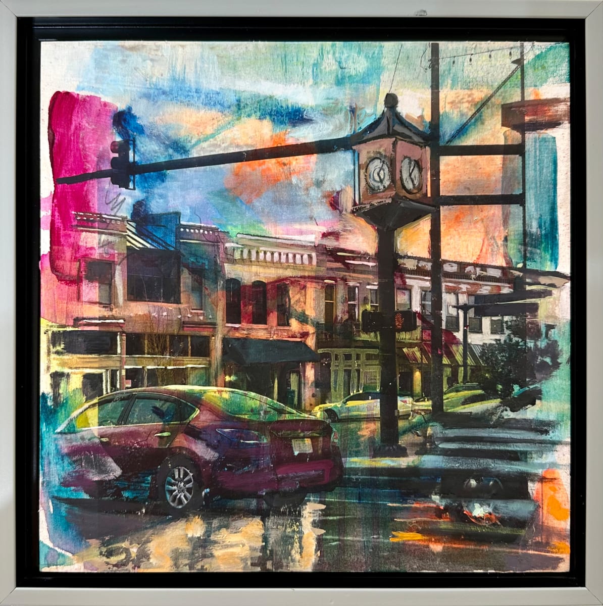 A Street Clock, Columbus, MS by Andrea Kostyal 