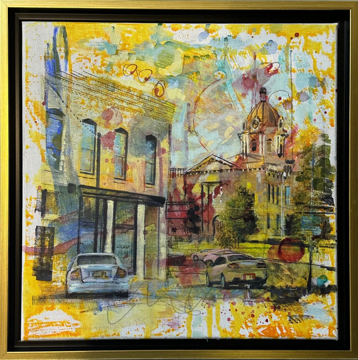 By the Courthouse in Tupelo by Andrea Kostyal 