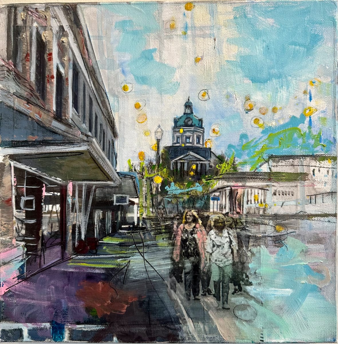 Courthouse, Columbia MS by Andrea Kostyal, Image 1.