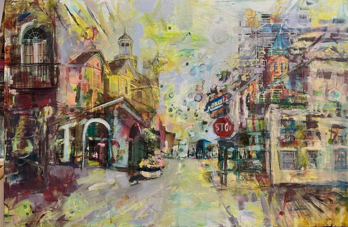 Riverside Town by Andrea Kostyal 