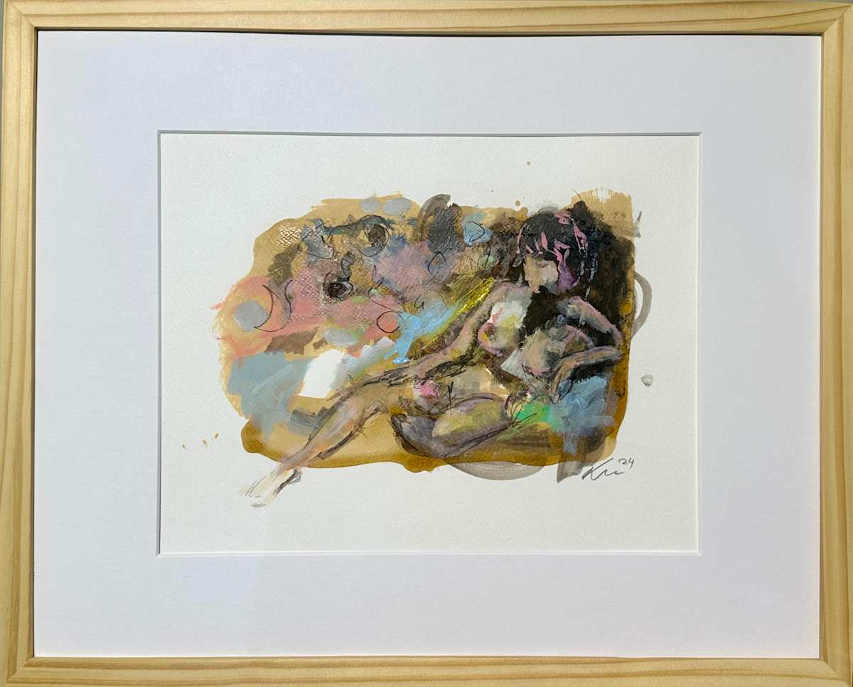 Sitting Figure by Andrea Kostyal 