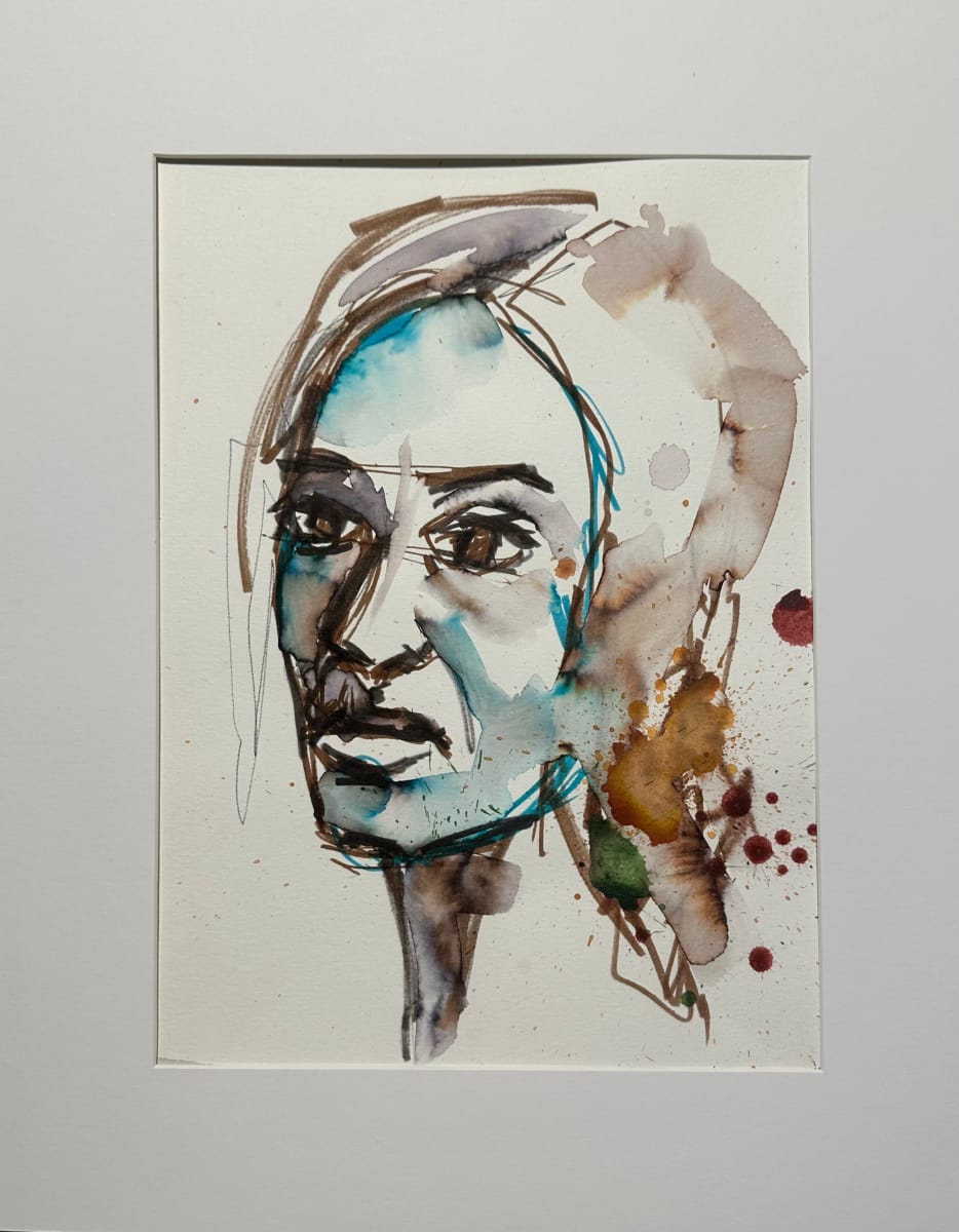 Portrait Sketch by Andrea Kostyal 