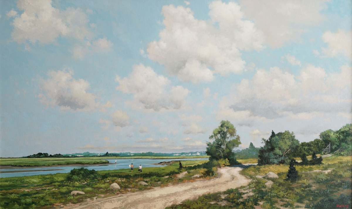 Dirt Road and River by Harley Bartlett, Image 1.