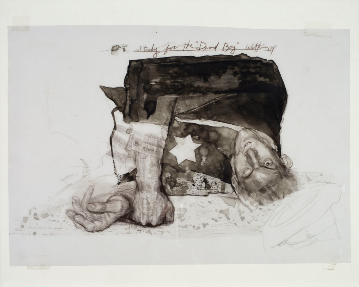 Study for Dead Boy by Jerome Witkin, Image 1.