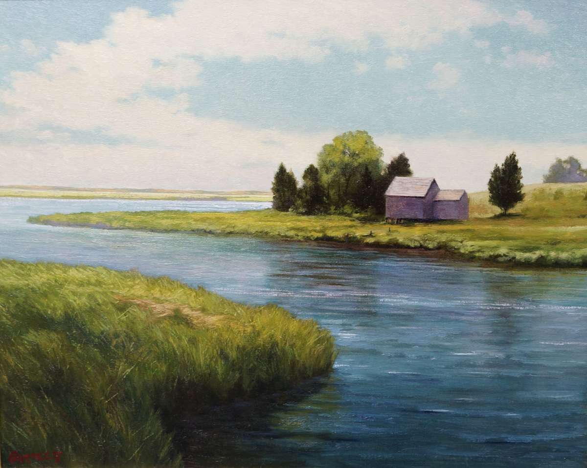 Cape Cod Boathouse by Harley Bartlett, Image 1.
