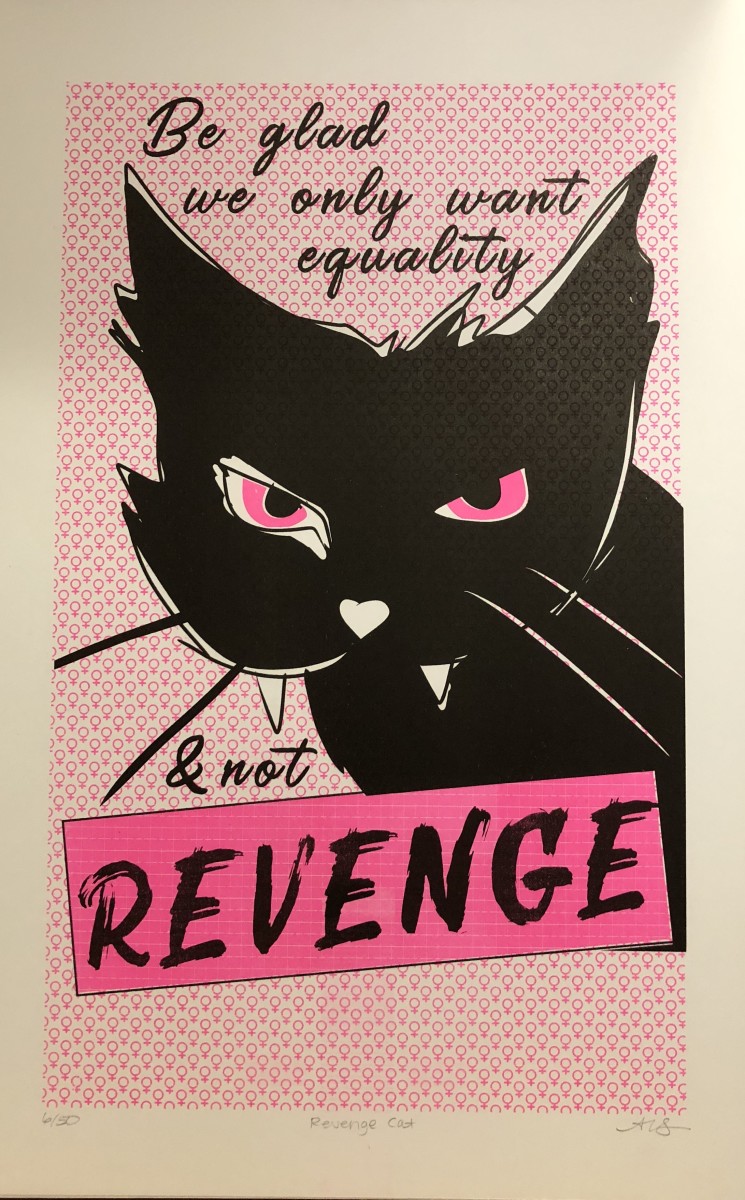 Revenge Cat by Amantha Tsaros 
