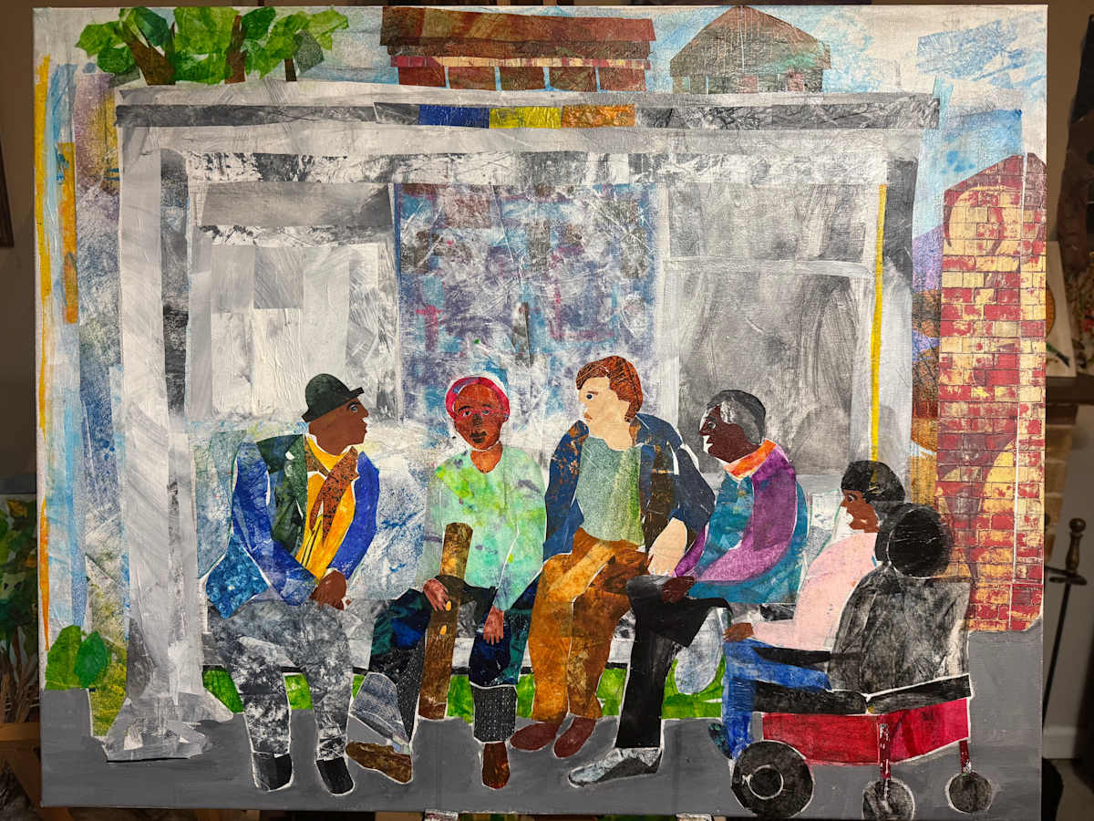 Bus Stop Fellowship by Tracy Jackson, Image 1.