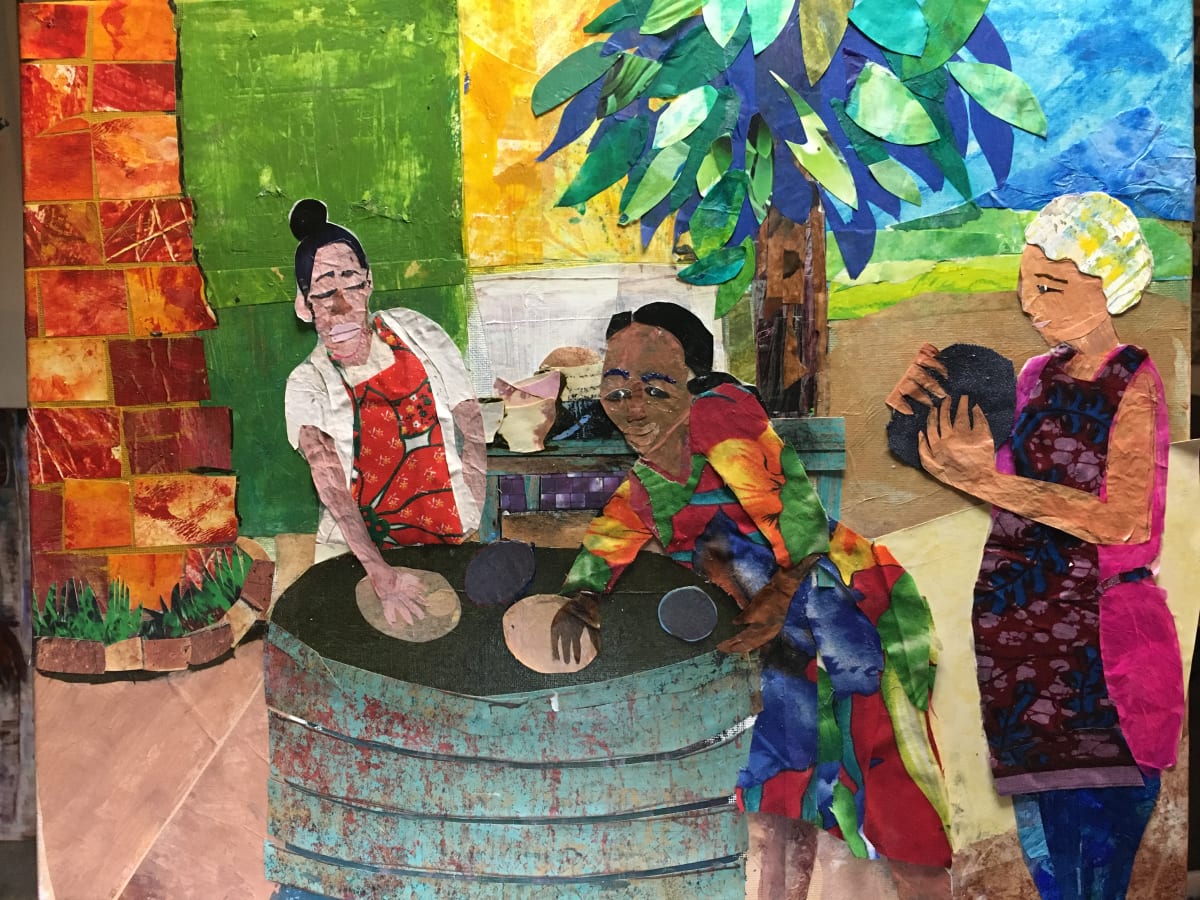 Tortilla Making by Tracy Jackson, Image 1.