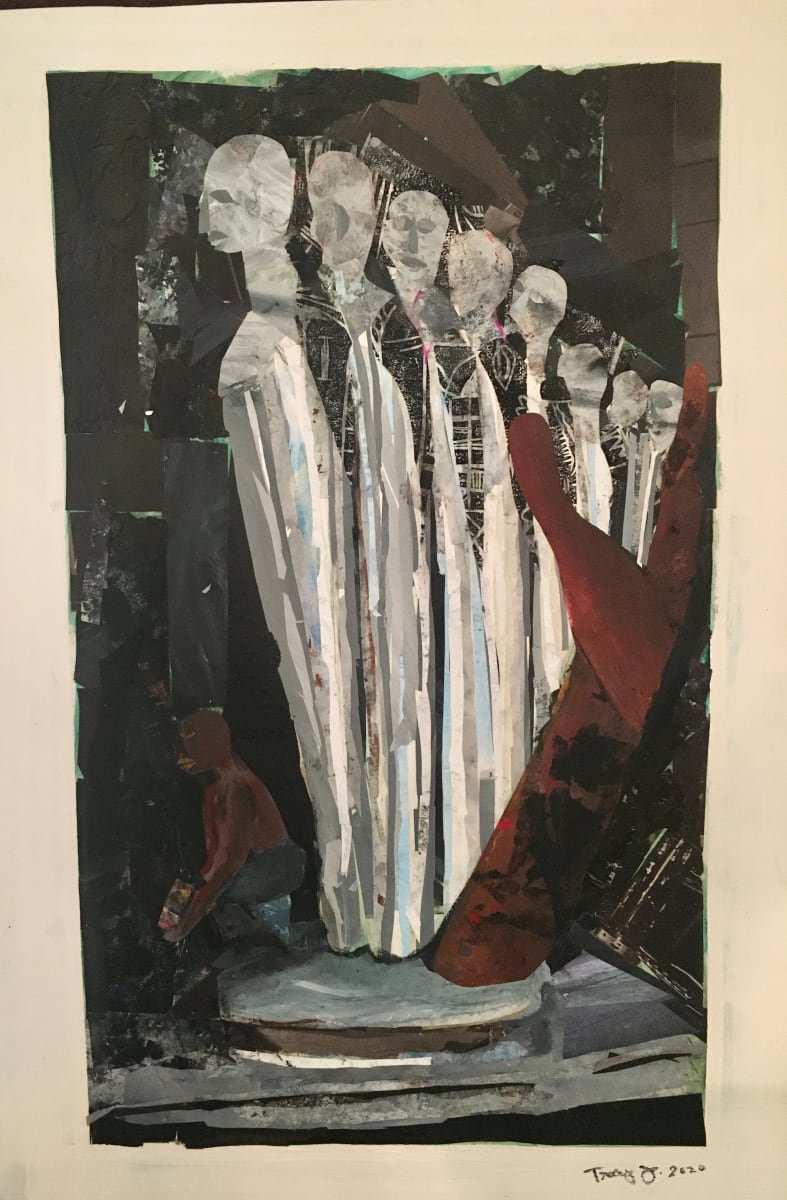 "Singing Reverence: A Tissue Paper Tribute to Augusta Savage's 'Lift Every Voice and Sing'" by Tracy Jackson 