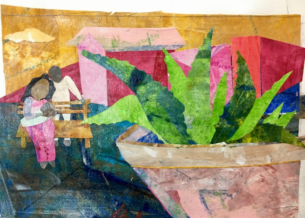 Aloe & The Child_collage by Tracy Jackson 