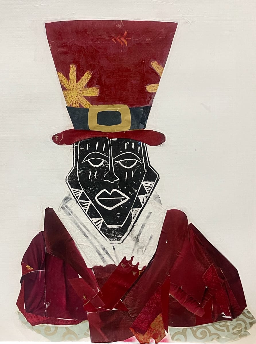 Sista in Holiday Top Hat by Tracy Jackson 