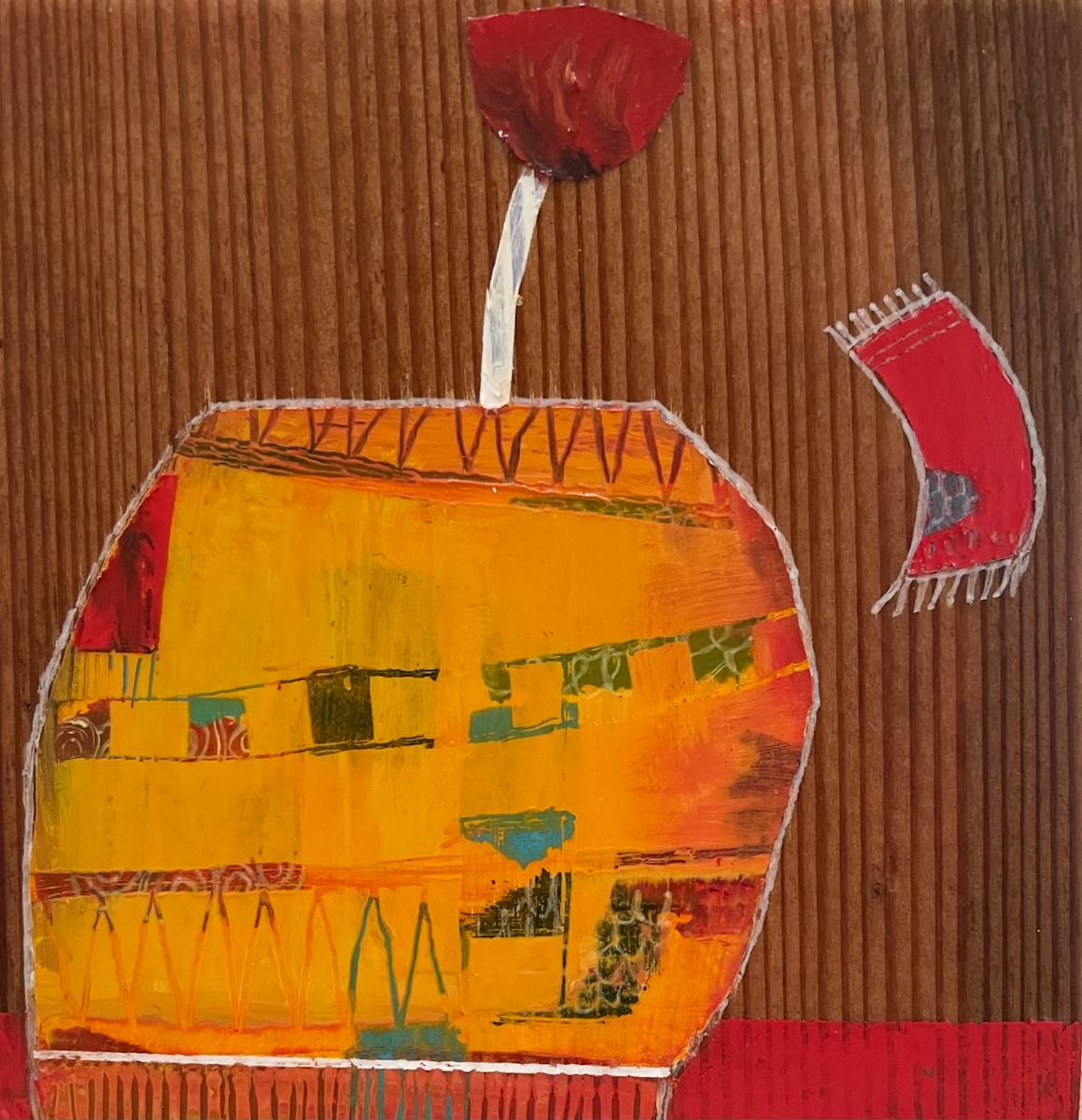 Old Growth Fir Pot 3 by Robin Kerr 