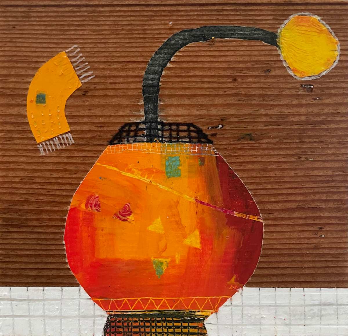 Old Growth Fir Pot 2 by Robin Kerr 