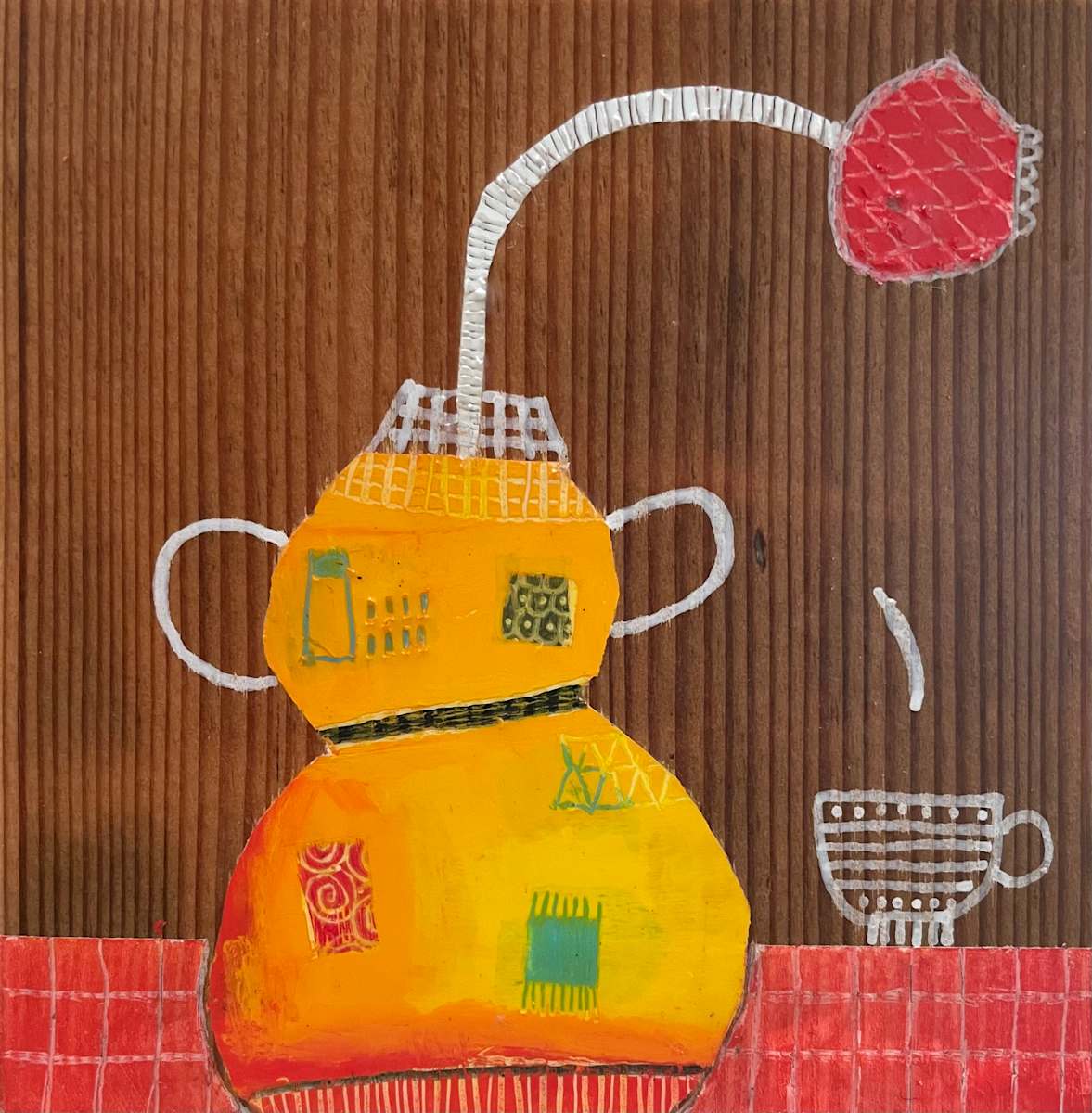Old Growth Fir Pot 1 by Robin Kerr 