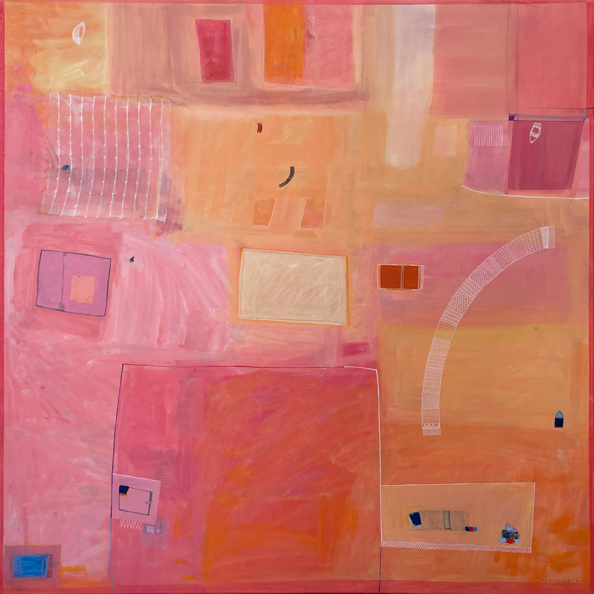 Swimming With the Sun by Robin Kerr, Image 1.