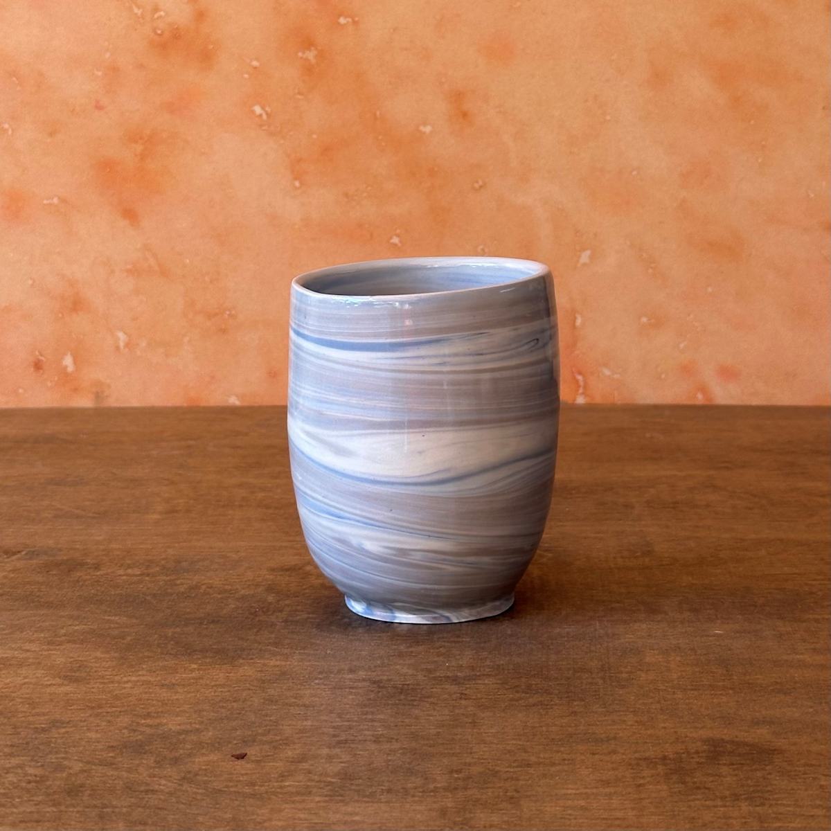 Tumbler: Gray Neriage by Deb Kaller 