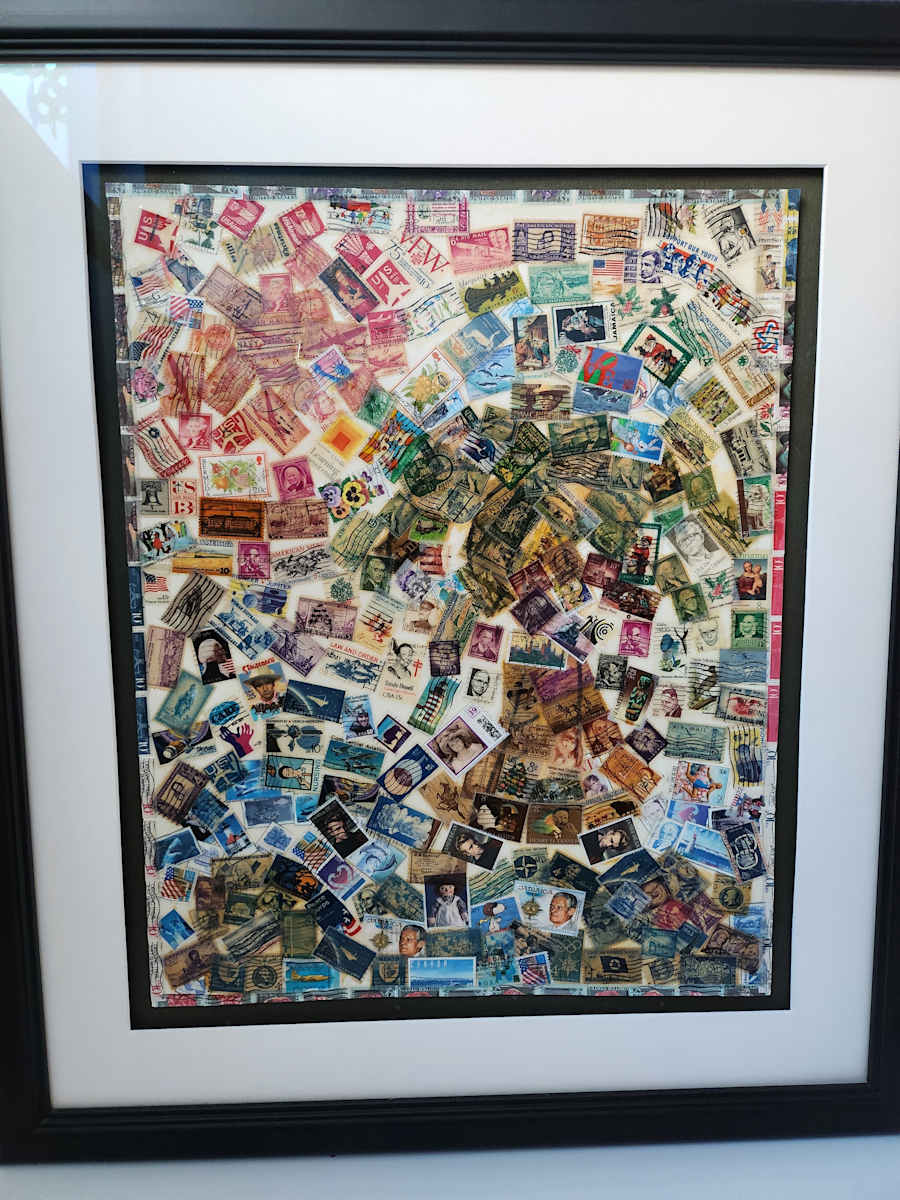 Palm Tree in the Sun by Cynthia Comer 