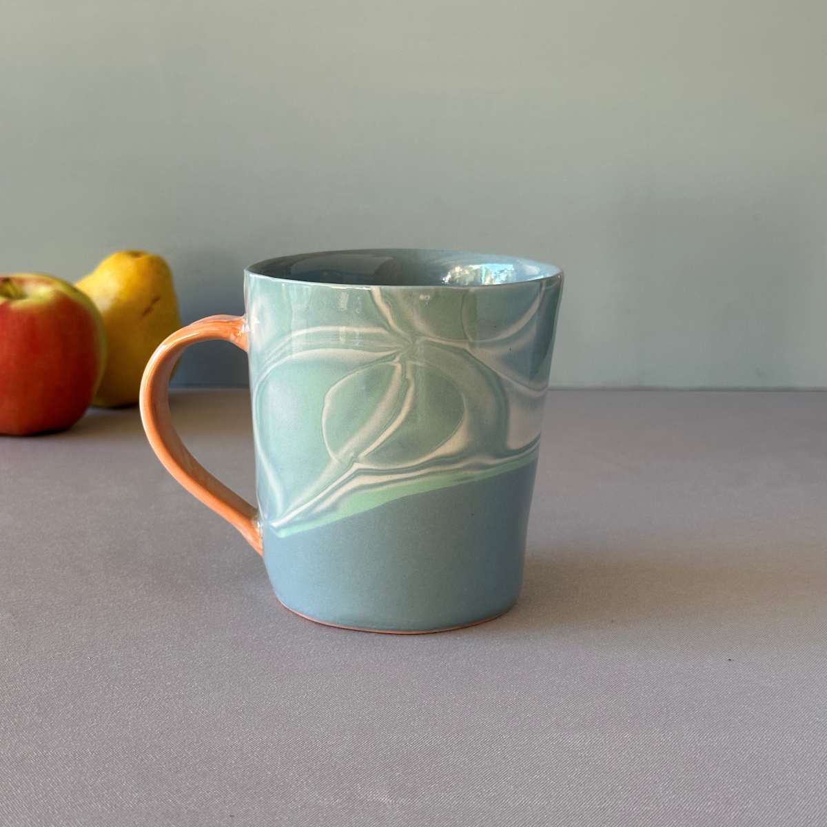 Mug: Blue Ether by Deb Kaller 