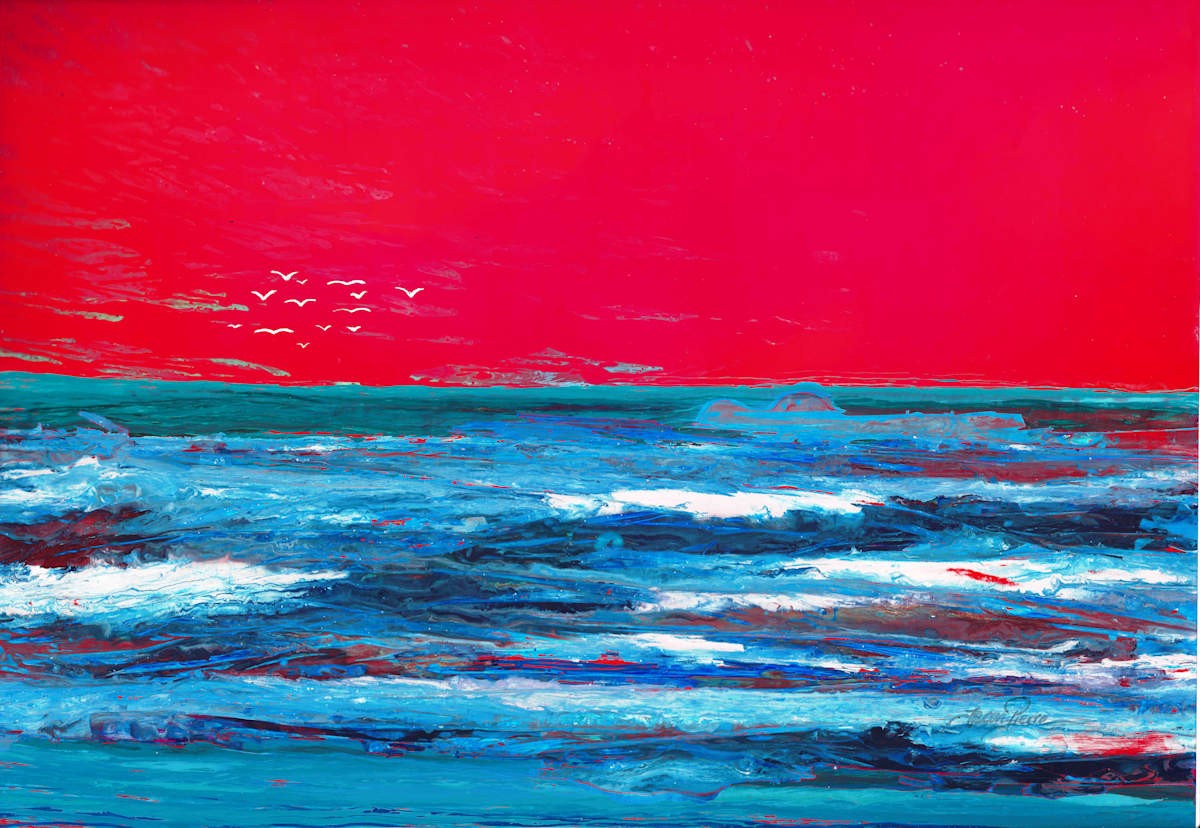 Summer Seascape by Jean Pierre Marques 