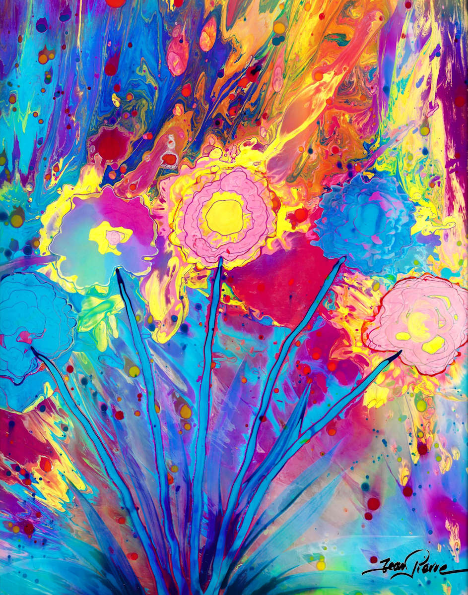 Flowers in Love by Jean Pierre Marques 