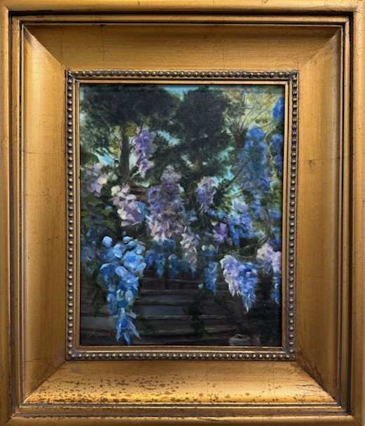 Blooming Wisteria by Lucinda Swain 