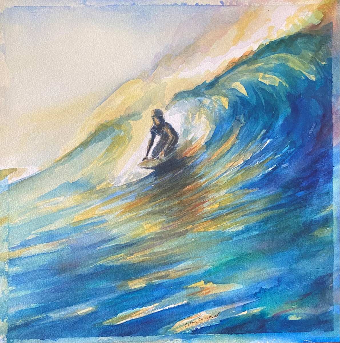 One Ocean by Cathy Surgeoner Deibler 