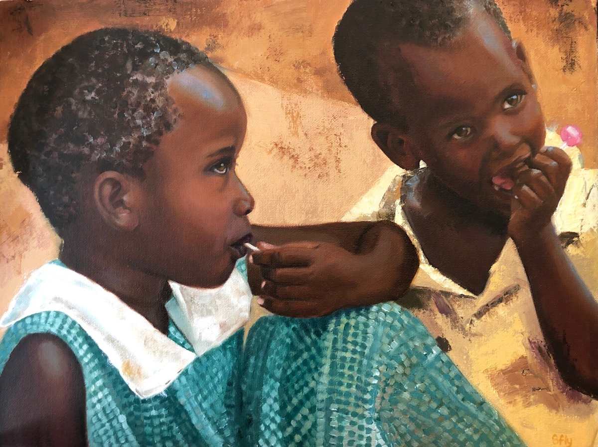 Uganda by Susan Butterfly-Ebert 