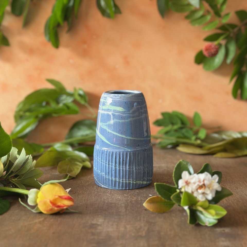 Small Neriage Vase by Deb Kaller, Image 1.