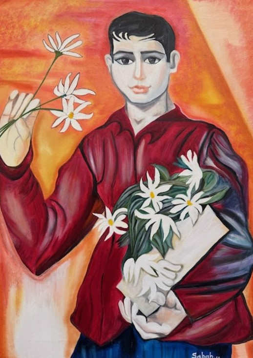 The Flowers Man by Sabah Alassil 