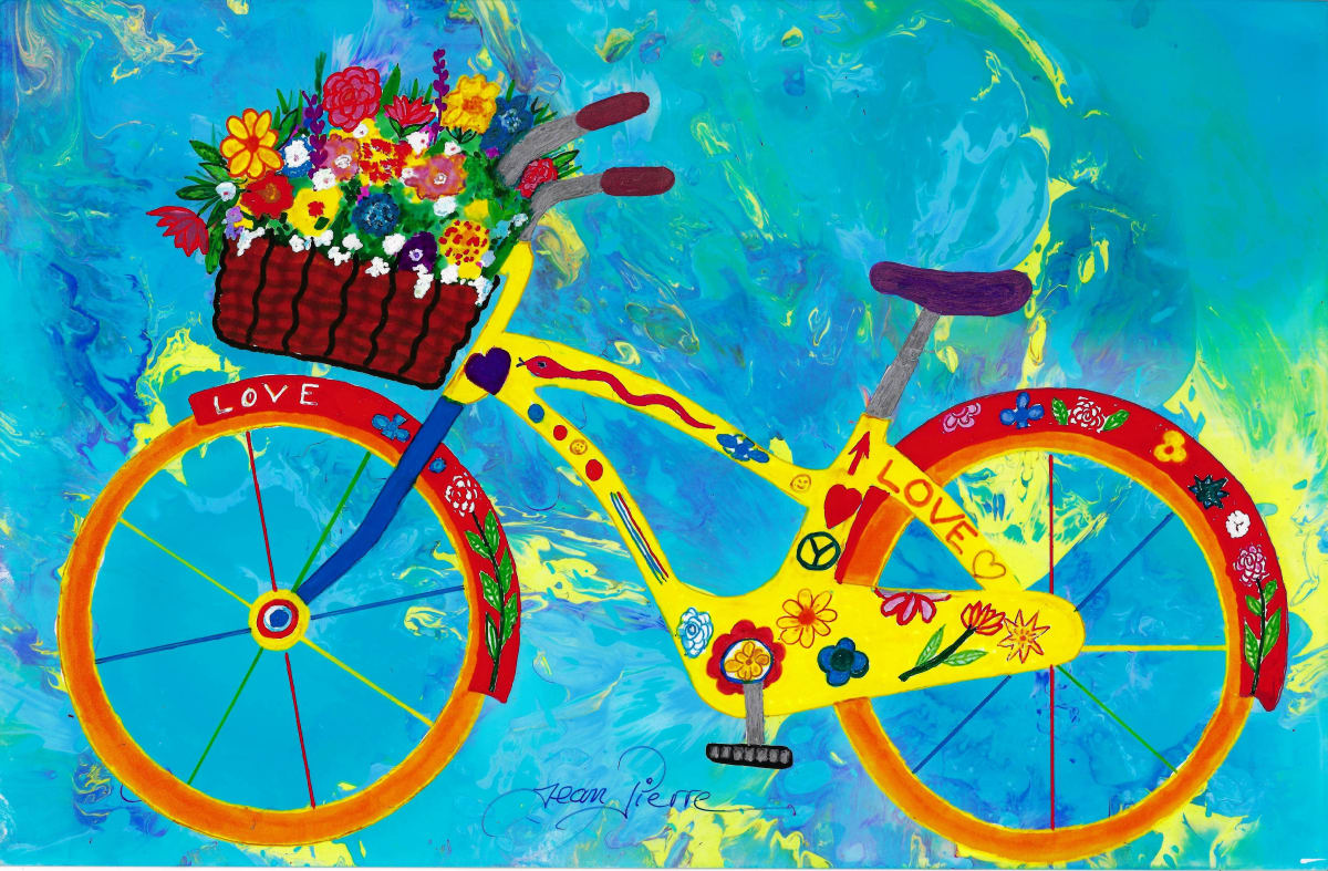 Happy Love Bike by Jean Pierre Marques 