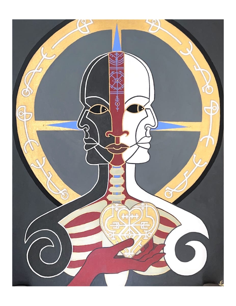 The Future Has an Ancient Heart  Image: With one eye on the past, I walk backward into the future 