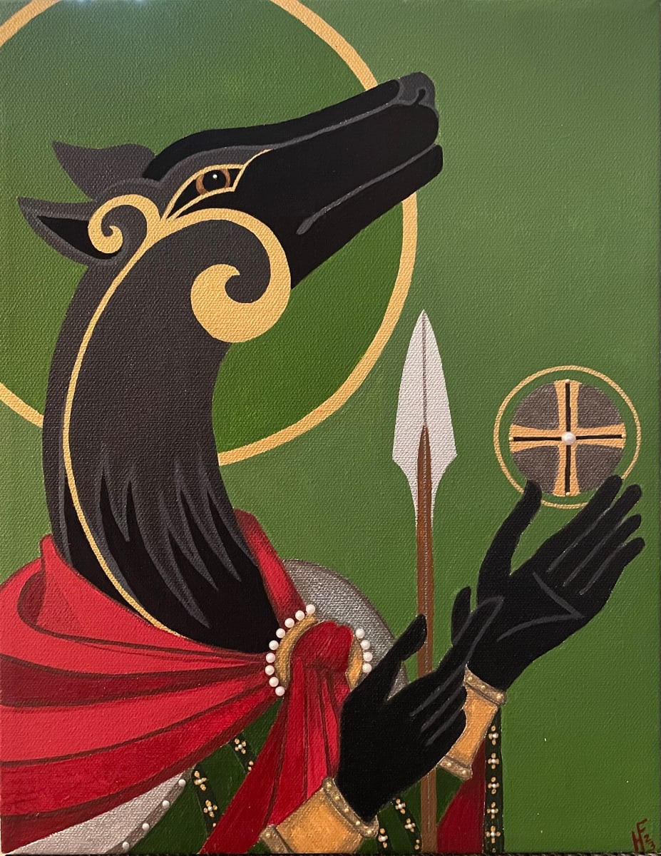 A Household Saint #3 by Hannah Fons  Image: 'Monsters are born too tall, too strong, too heavy - that is their tragedy.' -Ishiro Honda