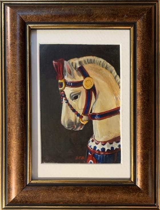 Carousel Horse I by Debi Davis 