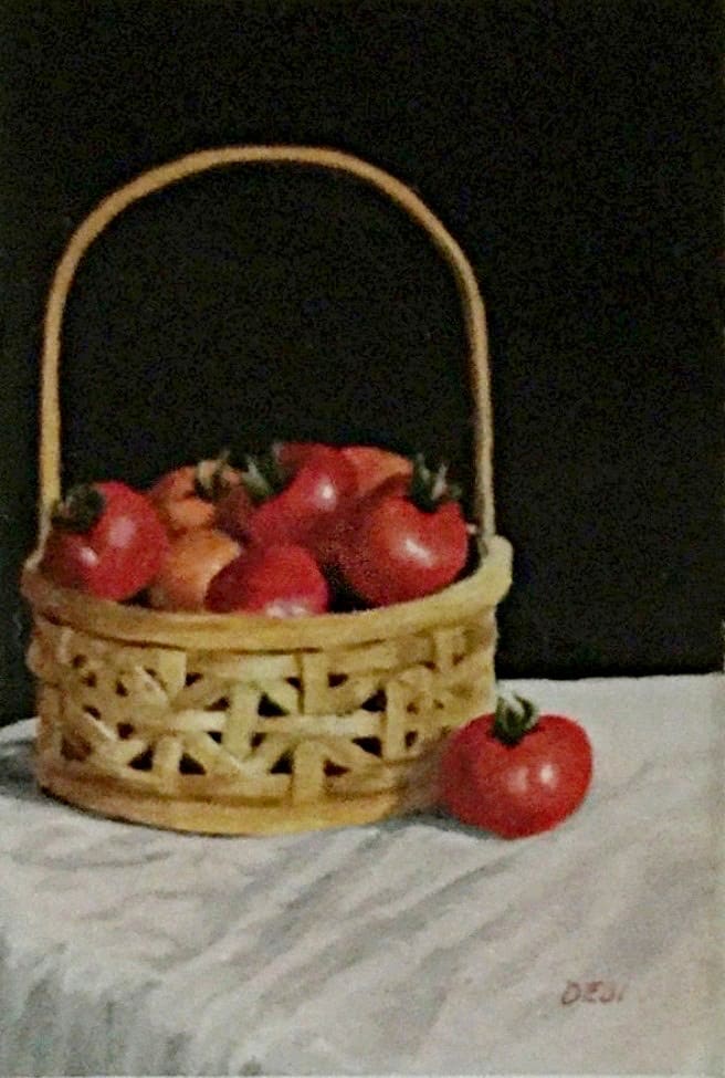 Tomato Basket by Debi Davis 