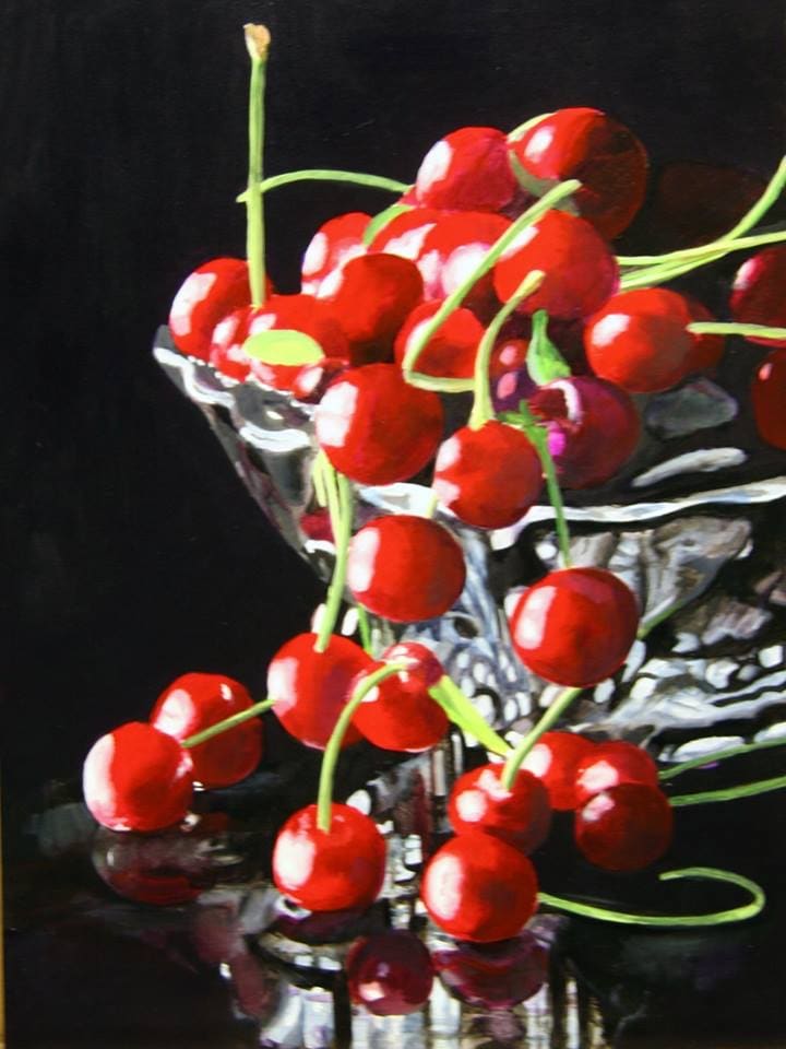 Bowl of Cherries by Debi Davis 